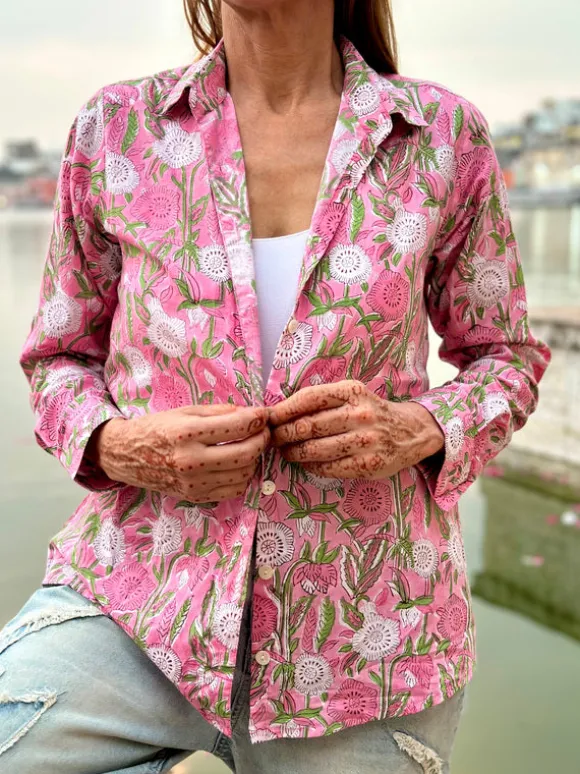 Blockprint Blouse (limited Edition)