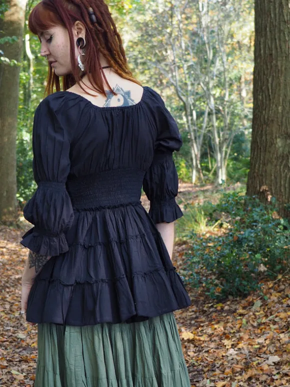 Boho Blouse Zwart