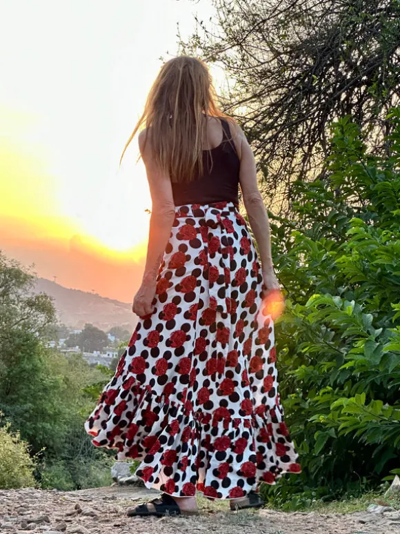 Flamenco Rok Rozen Wit