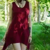 Great Top Marroon Rood