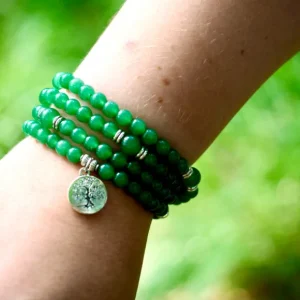 Green Onyx mala