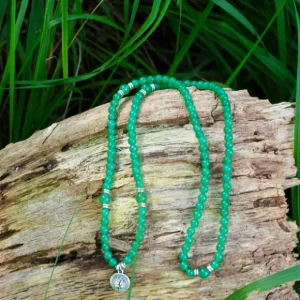 Green Onyx mala