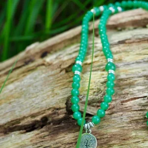 Green Onyx mala