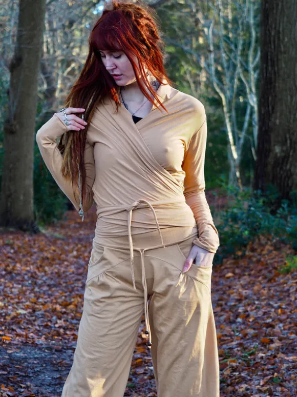 Iris top Nude