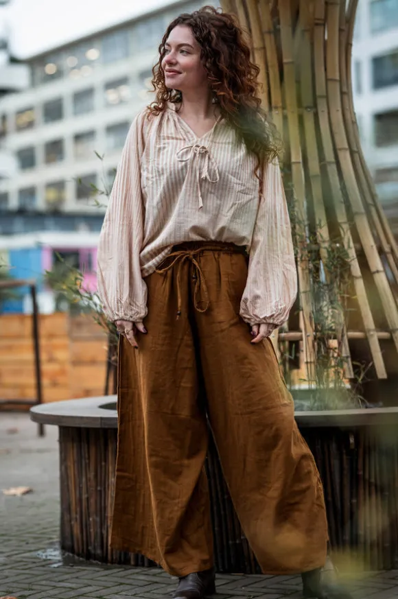 Kira Blouse Licht Khadi katoen