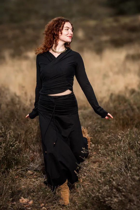 Luna rok Zwart