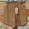 Mira Sol korte Broek Licht Bruin