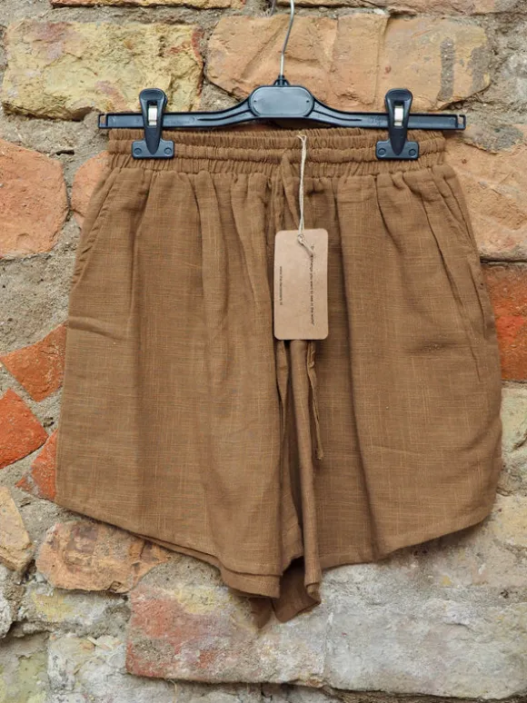 Mira Sol korte Broek Licht Bruin