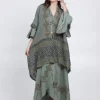 Nomad Chic poncho Jade Groen