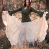 Real Gypsy rok Ecrue/ Crème (ook extra breed)