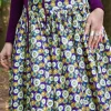 The Graces rok Print paars (ook Extra Breed)