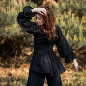 Vaiana Boho Blouse zwart