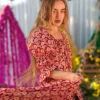 Vaiana Zomerjurk Print Rood