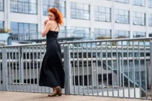 Vivien Strapless Dress Zwart